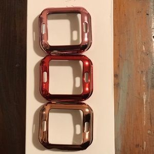 3pk Apple Watch bumper case for 44mm watch